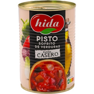 HIDA pisto sofrito de verduras estilo casero lata 400 g