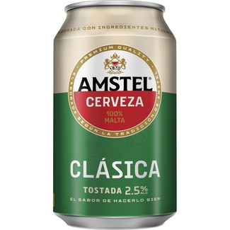 AMSTEL Clásica dunkles Bier Dose 33 cl