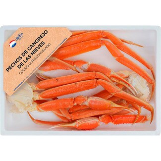 DELFIN cooked crab portions 2-4 pieces bag 600 drained weight g