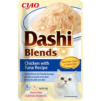 CHURU comida húmeda para gatos sabor pollo y atún 40 g
