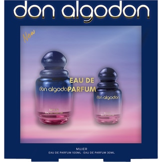DON ALGODON Schuber New mit Eau de Parfum für Sie 100 ml + Eau de Parfum für Sie 30 ml