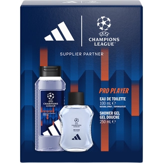 ADIDAS Champions League estuche con eau de toilette masculina natural Spray 100 ml + shower gel douche 250 ml Supplier Partner