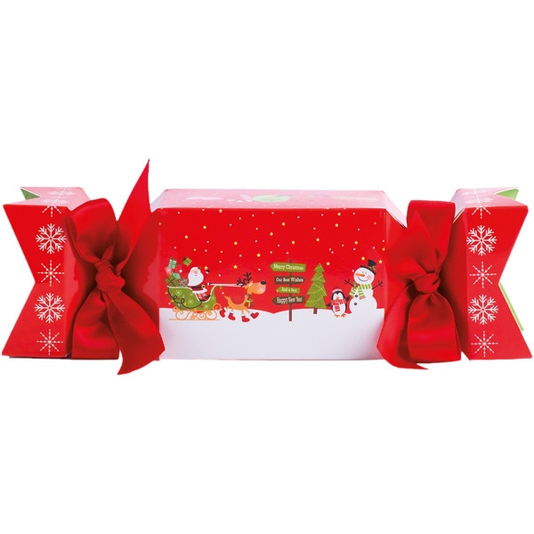 Christmas Cracker mit zwei Brause-Badebomben