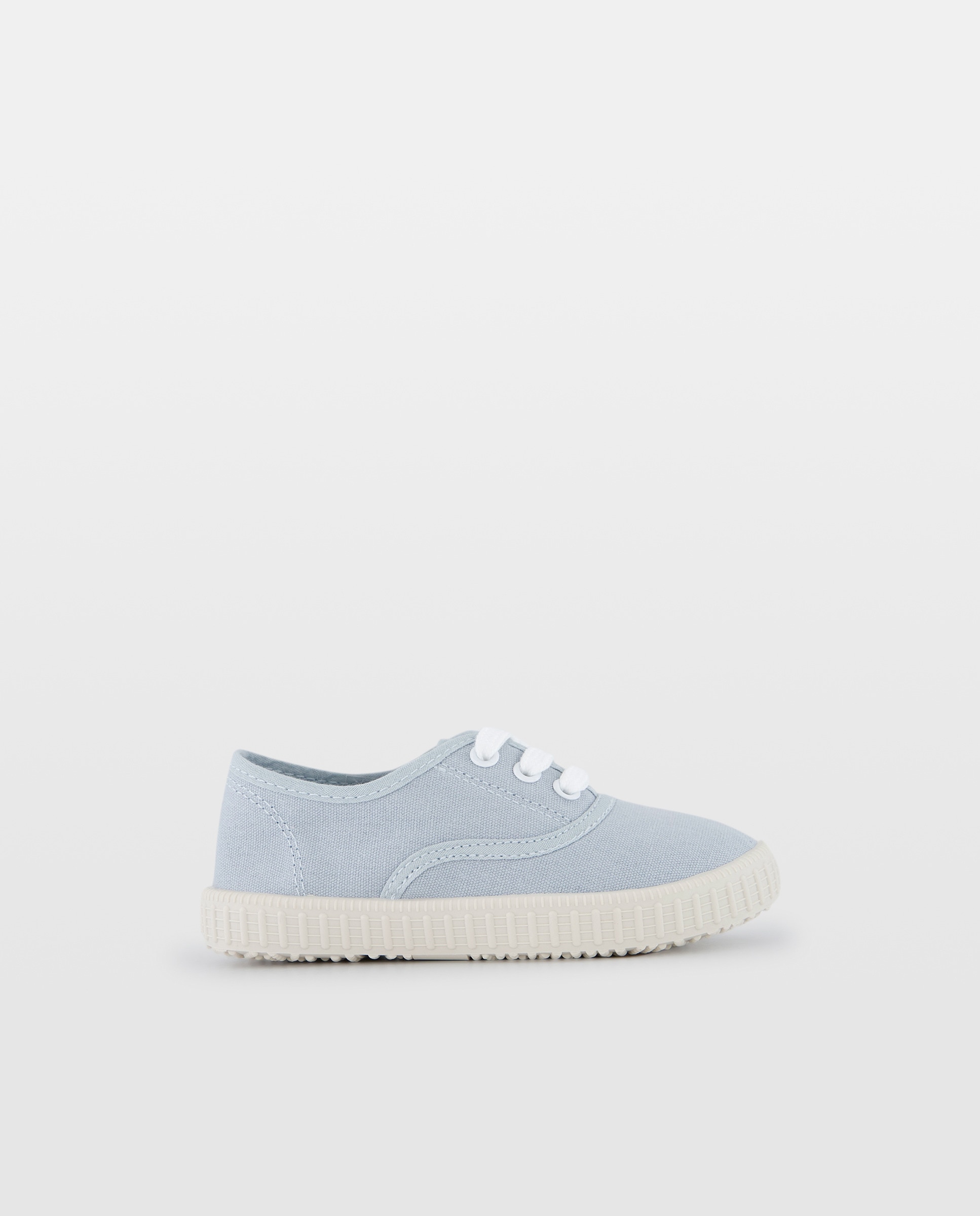 Imagen 0 de Lona bebés con cordones suela flexible