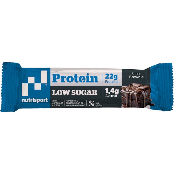 Proteinriegel geringer Kohlehydrategehalt, Browniegeschmack Behälter 60 g