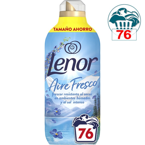 suavizante concentrado Aire Fresco tamaño ahorro Flasche 76 Dosis