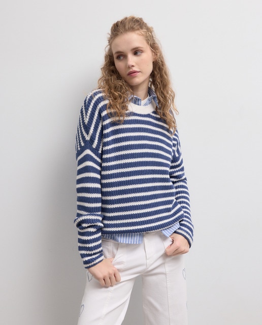 Green Coast - Jersey de mujer de manga larga oversize.