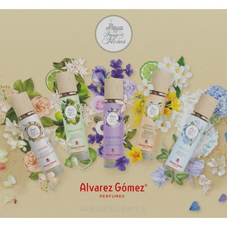 ALVAREZ GOMEZ Schuber Agua Fresca de Flores mit 5 Eau de Toilette Mini-Auswahl à 30 ml