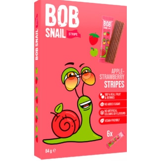 Zero 4 Snack de Fruta Maçã e Morango embalagem 84 g