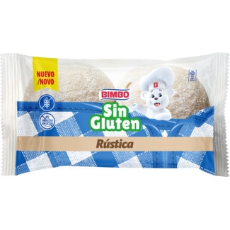 Bimbo Pão de Hambúrguer sem Glúten embalagem 160 g