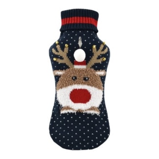 Nayeco Capa para Cão Rena com Guizo 25 cm embalagem 1 unidade