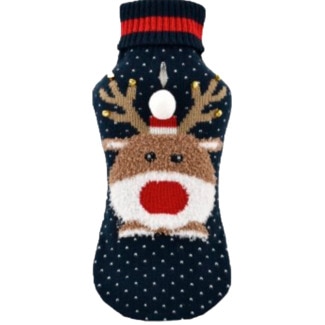 Nayeco Capa para Cão Rena com Guizo 40 cm embalagem 1 unidade