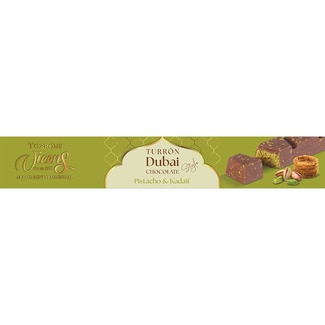 VICENS Turrón Dubai Schokolade Pistazie & Kadaif Tafel 200 g