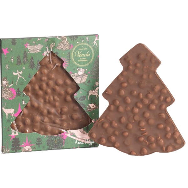 Árvore de Natal Chocolate de Leite e Avelã caixa 300 g