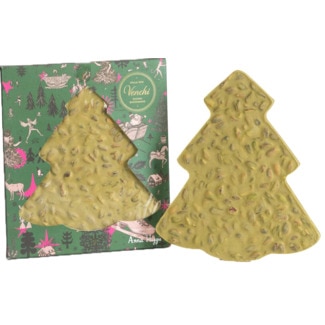 Venchi Árvore de Natal Chocolate Branco e Pistacho caixa 300 g