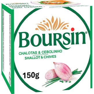 Boursin Queijo Chalotas e Cebolinho unidade 150 g