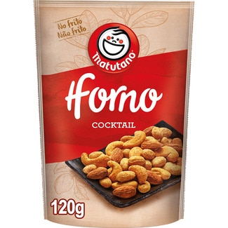 MATUTANO cóctel de frutos secos tostados al horno bolsa 120 g