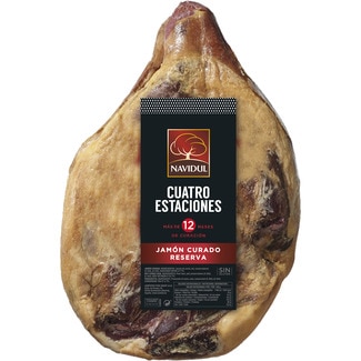 NAVIDUL Cuatro Estaciones jamón deshuesado curado Reserva más de 12 meses de curación