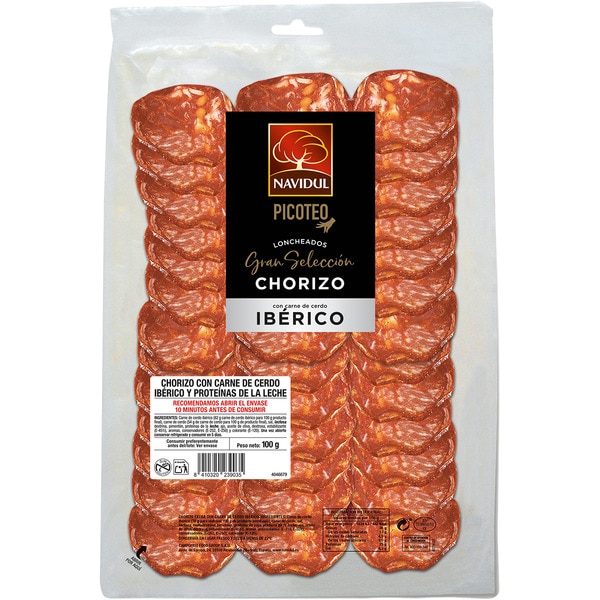 Grande Selection Ibérico-Chorizo in Scheiben glutenfrei Behälter 100 g