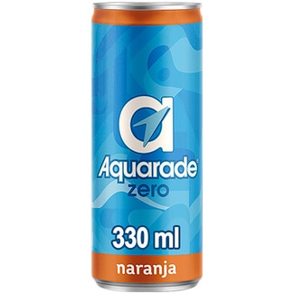 AQUARADE bebida isotónica sabor naranja lata 33 cl