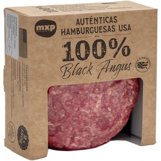 Hamburguesas USA 100% Black Angus 2 unidades envase 360 g - Mercaimpex