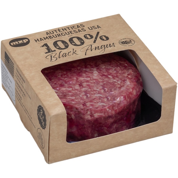 USA 100% Black Angus burgers 2-pack container 360 g