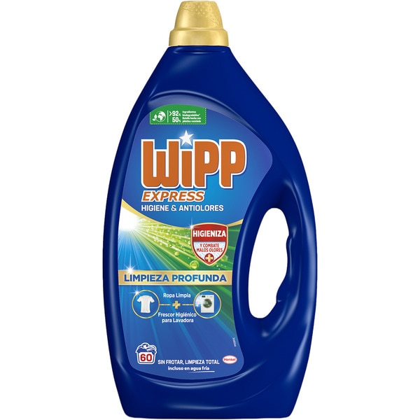 detergente líquido Limpieza Profunda Higiene & Antiolores Flasche 60 Dosis