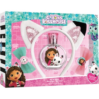 GABBY'S DOLLHOUSE Estuche regalo infantil Gabby?s Dollhouse con eau de toilette infantil  + 1 diadema + hair accessories