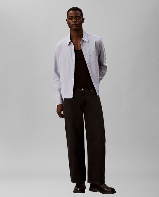 Calvin Klein Jeans - Vaquero Hombre Corte Barrel.