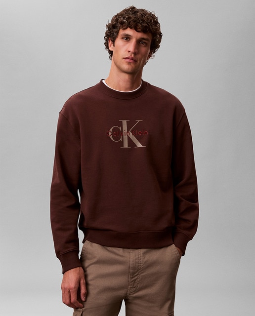 Calvin Klein Jeans - Sudadera Hombre con Logo.