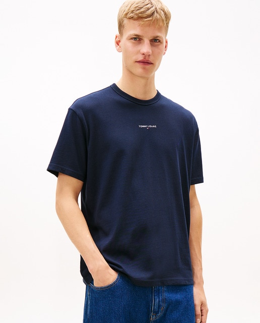 Tommy Jeans - Camiseta de hombre relaxed fit de manga corta.