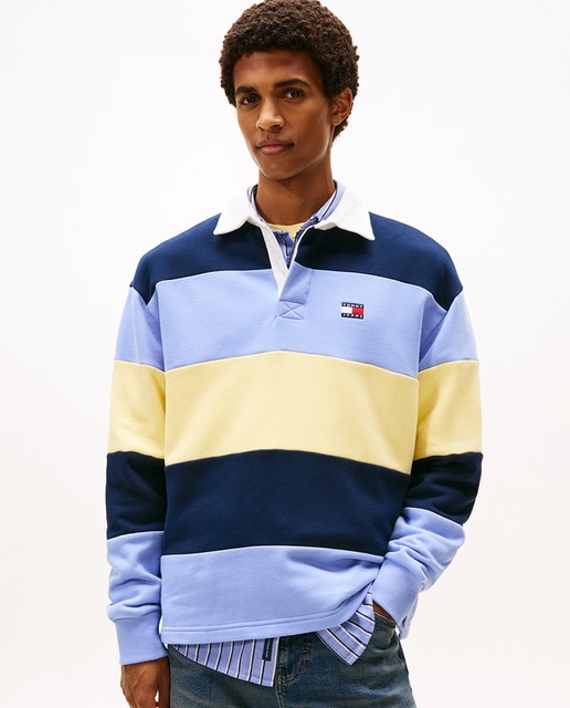 Tommy Jeans - Polo tipo rubgy de hombre relaxed fit de Tommy Jeans.