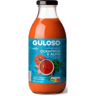 Guloso Polpa de Tomate e Coentros garrafa 500 g