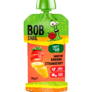 Zero 4 Smoothie Banana e Morango embalagem 120 g