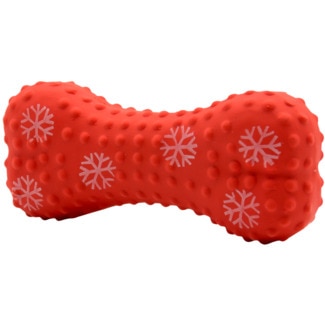 Bubimex Brinquedo Osso de Natal Látex 13 cm embalagem 1 unidade
