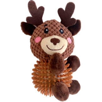 Bubimex Brinquedo de Natal para Cão Rena 33 cm embalagem 1 unidade