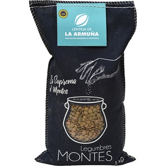 MONTES lenteja extra IGP de la Armuña saco 1 kg