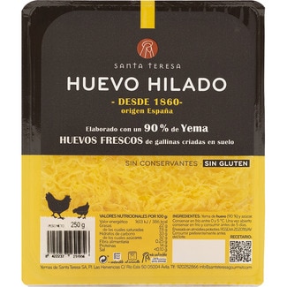 SANTA TERESA huevo hilado sin gluten Behälter 250 g