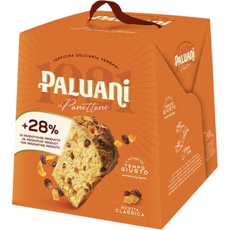 PALUANI panettone clásico estuche 750 g + 20% gratis