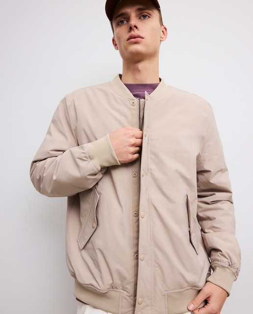 Green Coast - Cazadora bomber acolchada de hombre.