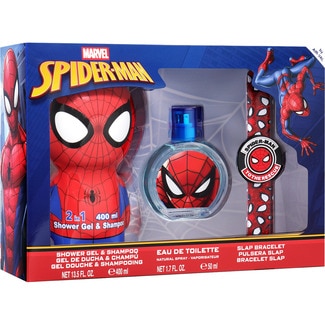 SPIDERMAN Spiderman gift set with shower gel & shampoo, eau de toilette and slap bracelet
