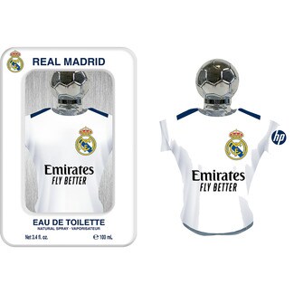 REAL MADRID Lata Real Madrid con eau de toilette masculina Spray 100 ml