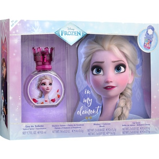 FROZEN estuche Frozen con eau de toilette 20 ml + paleta de sombras + colorete + brillo de labios