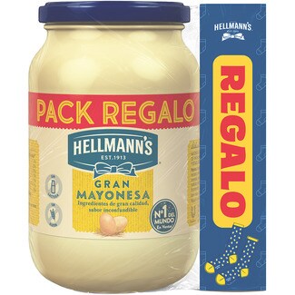 HELLMANN'S gluten-free mayo flask 650 ml + free socks