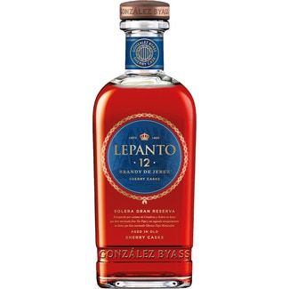 LEPANTO Solera gran reserva brandy from Jerez bottle 70 cl