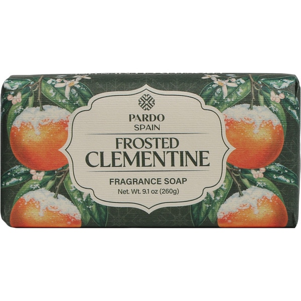 jabón de tocador vintage Frosted Clementine pill 260 g