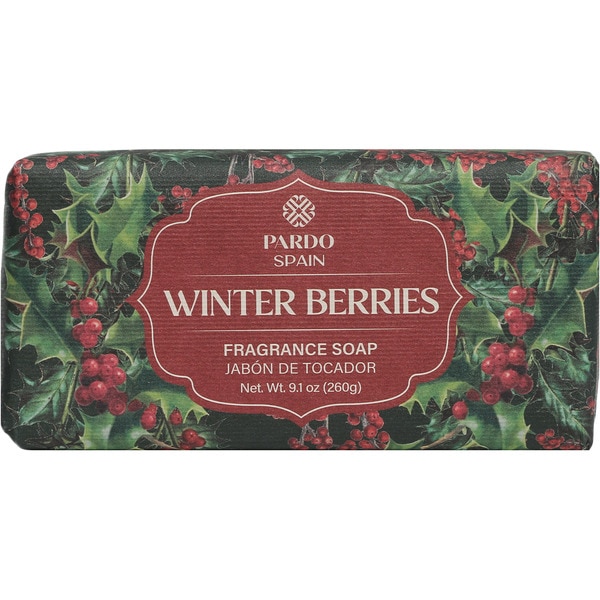 Gästeseife Vintage Winter Berries Würfel 260 g