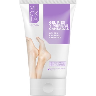 VECKIA Gel für müde Füße und Beine, erfrischt und belebt Rohr 125 ml