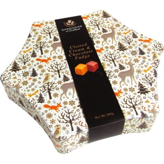 Gardiners Fudge Clotted com Chocolate lata 350 g