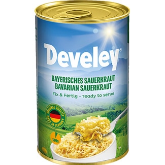 Develey Chucrute Pronto a Comer lata 385 g